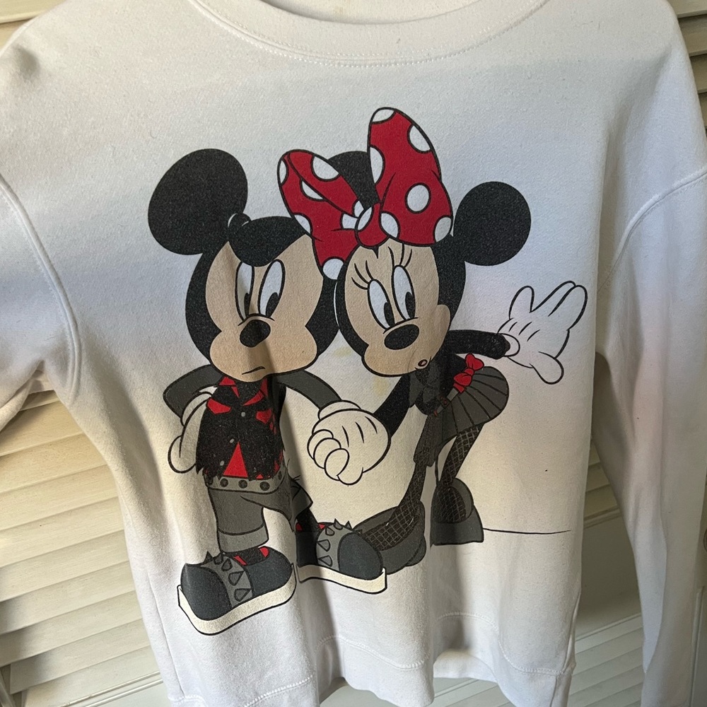 Punk Mickey & Minnie Sweatshirt